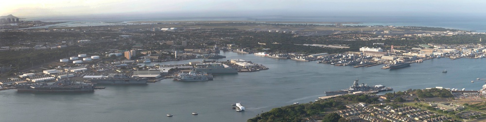 RIMPAC 2016 Pearl Harbor Aerial Photo