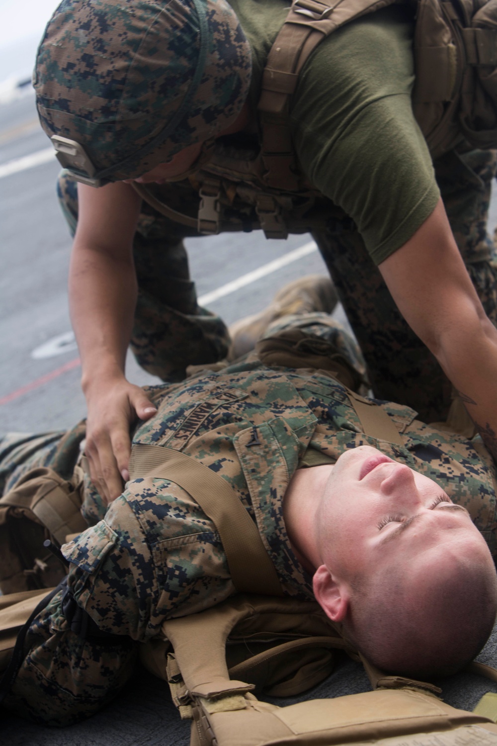 22nd MEU Marines and Sailors Conduct TCCC