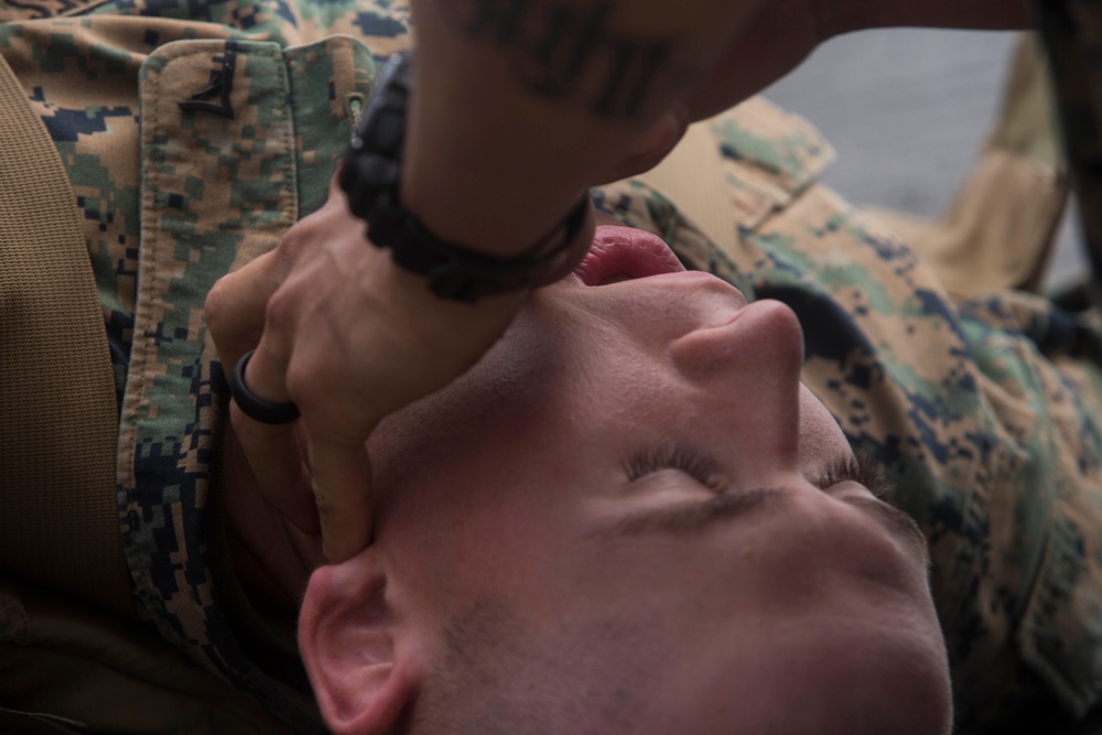 22nd MEU Marines and Sailors Conduct TCCC