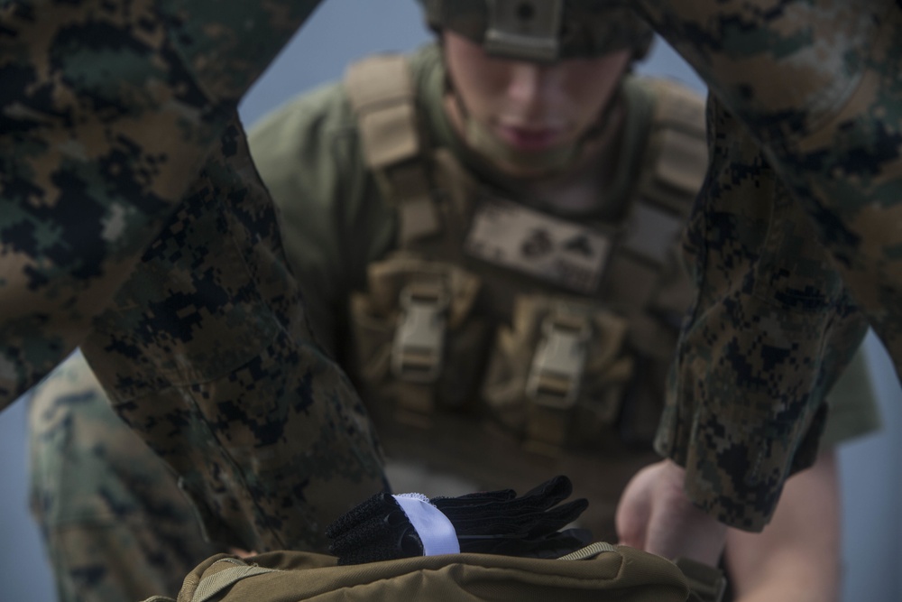 22nd MEU Marines and Sailors Conduct TCCC