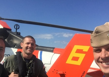 Coast Guard honors fallen Blue Angel pilot