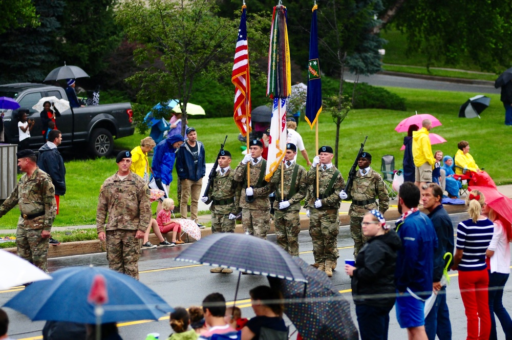 20th CBRNE Command Marches in Parade