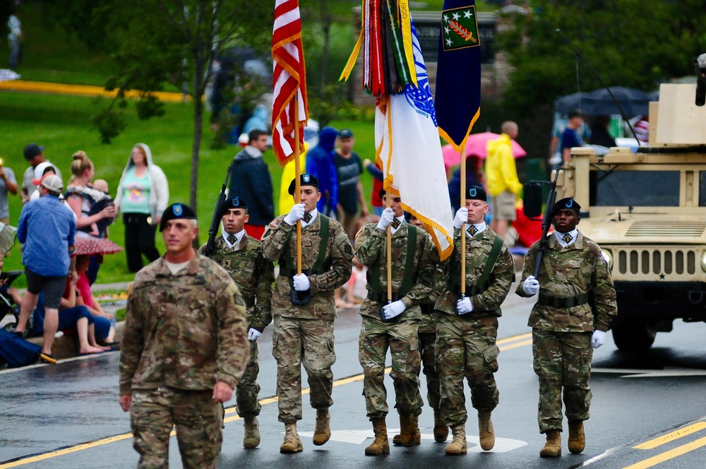 20th CBRNE Command Marches in Independence Day Parade