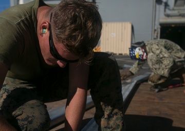 Task Force Koa Moana: Marines, Seabees prepare for vertical construction training in Fiji
