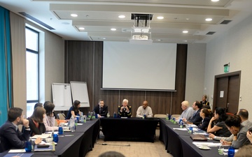 NATO HQ Sarajevo meet with members of Atlantic Council’s Millennium Fellowship program