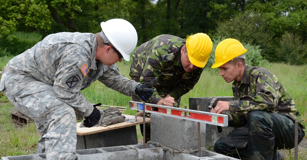 166th Engineer Company, Alabama Army National Guard Shines in Romania