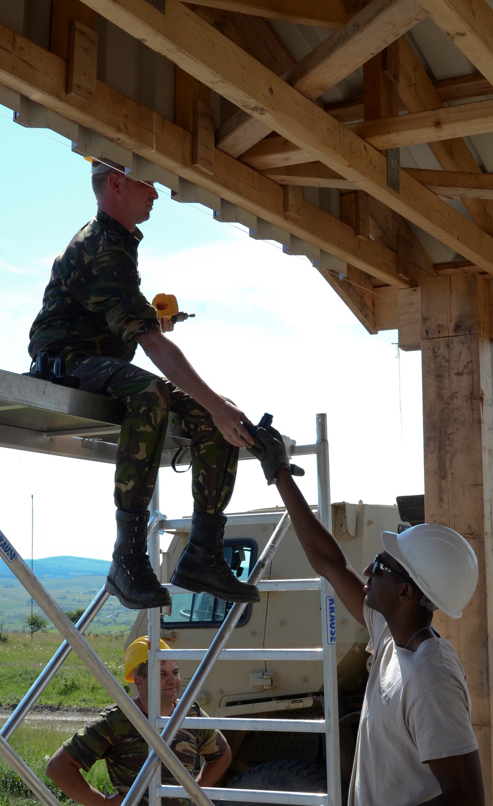 166th Engineer Company, Alabama Army National Guard Shines in Romania