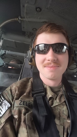 Sgt. Tyler Zelenski reflects on his first deployment as a helicopter repairer