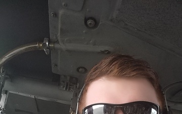 Sgt. Tyler Zelenski reflects on his first deployment as a helicopter repairer