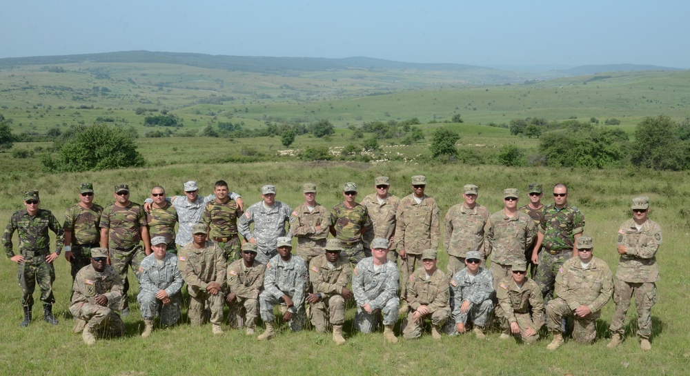 Junior Alabama Army National Guard Officers Ensure Success of Partnership with Romania