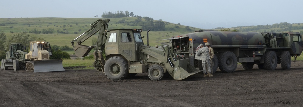 877th Engineer Battalion Forward Support Company Maintains Demand in Cincu, Romania