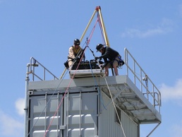 In the air, on the water, underground: 9th CST radiation drills push the limits