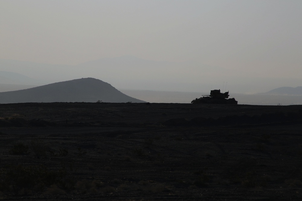 U.S. Army Soldiers Scan for enemies