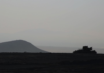 U.S. Army Soldiers Scan for enemies