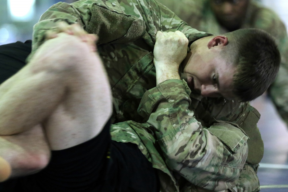 Soldiers at Camp Arifjan find resilience in combatives