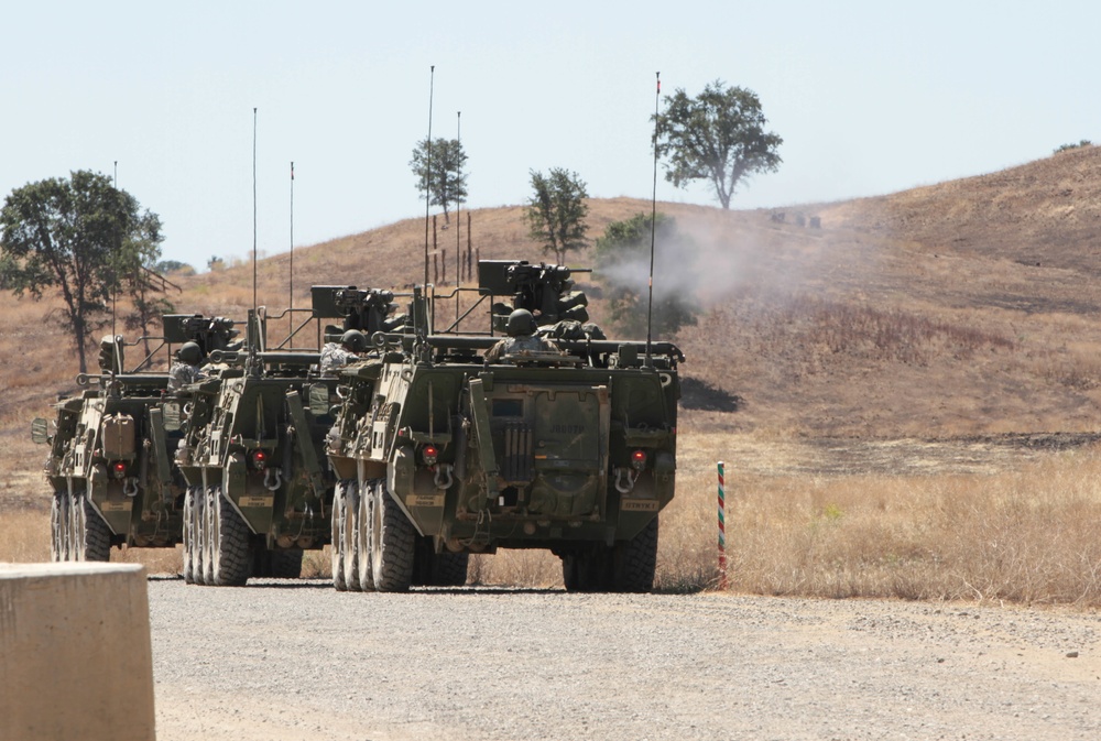 Convoy live-fire exercise
