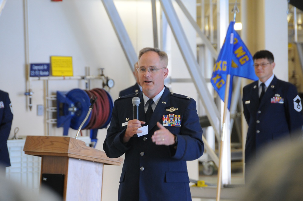 McPhetres assumes command of maintainers