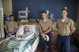 Recruiting Station Denver Marines visit local veteran