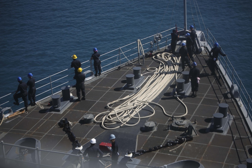 USS ASHLAND (LSD 48) RETURNS