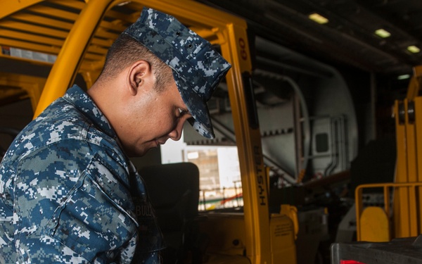 George H.W. Bush is undergoing a planned incremental availability period at Norfolk Naval Shipyard.