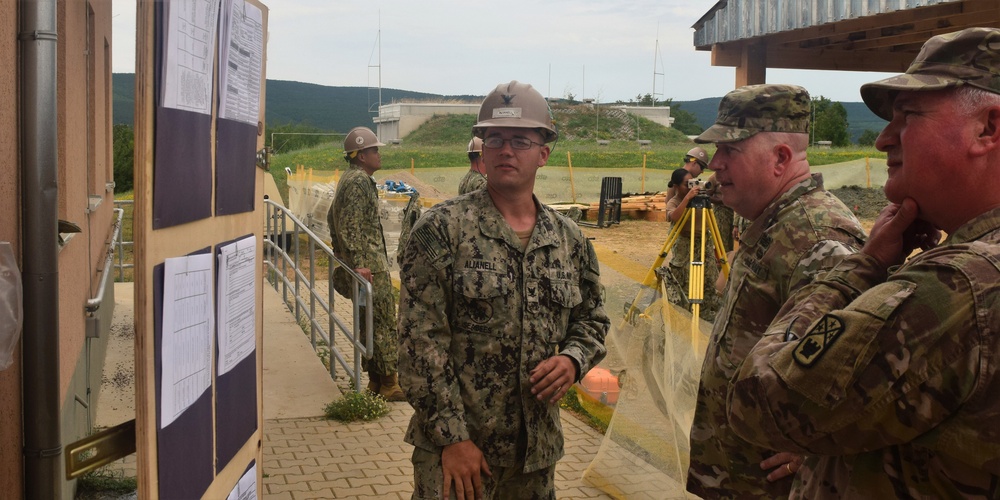 The Adjutant General, Tennessee National Guard, Visits Deployed Soldiers in Bulgaria