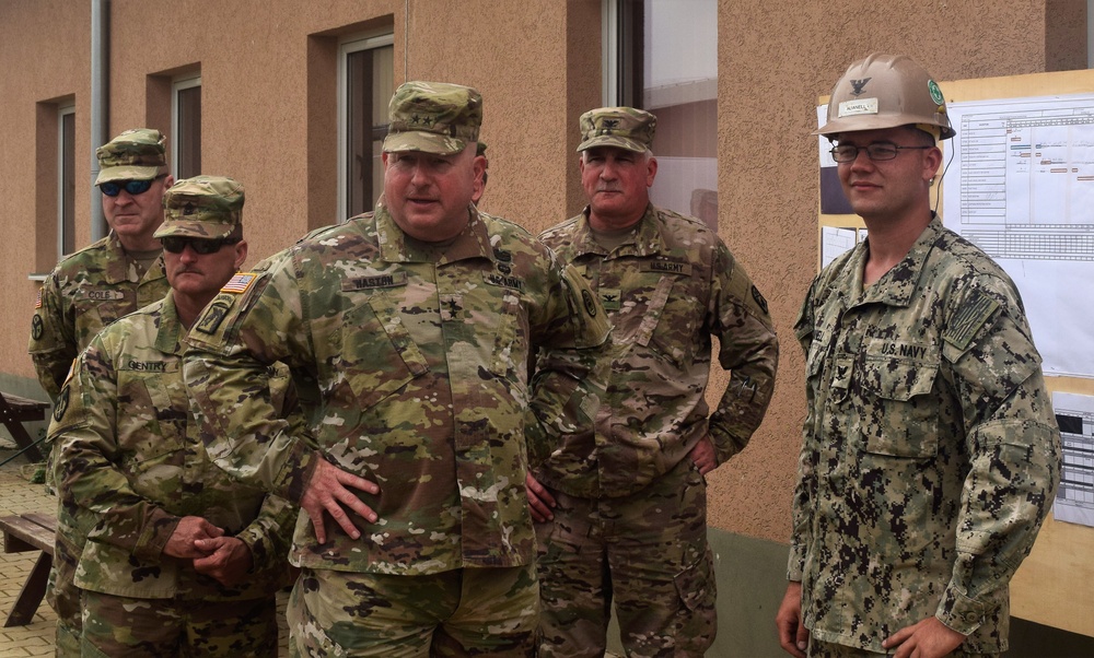 The Adjutant General, Tennessee National Guard, Visits Deployed Soldiers in Bulgaria