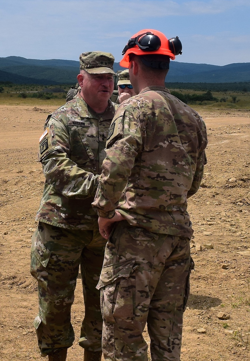 The Adjutant General, Tennessee National Guard, Visits Deployed Soldiers in Bulgaria