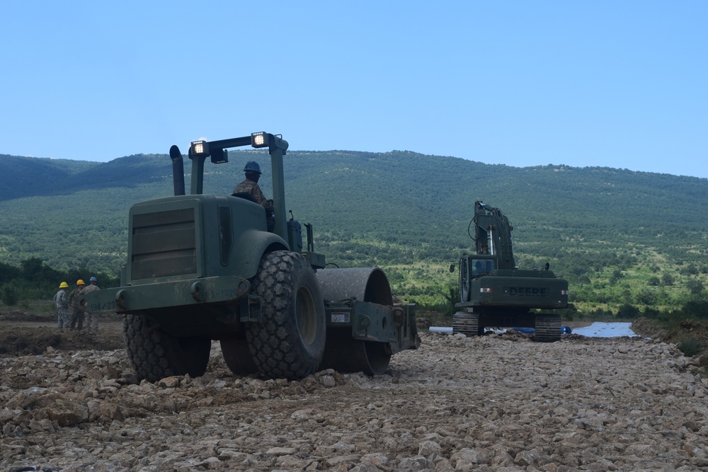 The Adjutant General, Tennessee National Guard, Visits Deployed Soldiers in Bulgaria