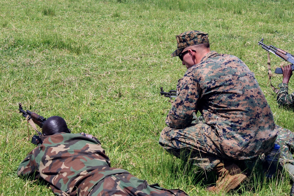 Uganda, U.S. partner in training