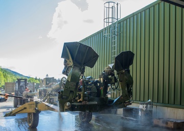 From Latvia to Norway; U.S. Marines maintain equipment, readiness