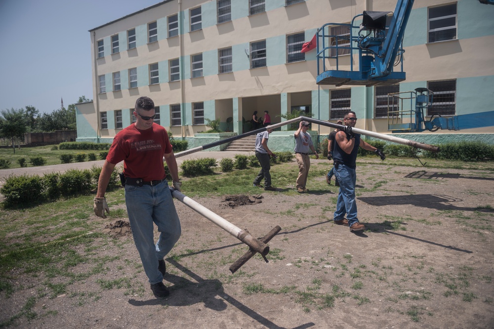 107th Civil Engineers Deploy to Albania on Humanitarian Mission