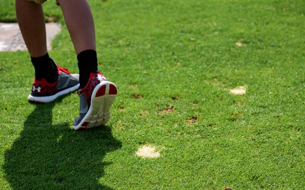 Kids hone skills at golf camp