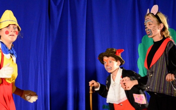 Pinocchio comes to life at Peterson