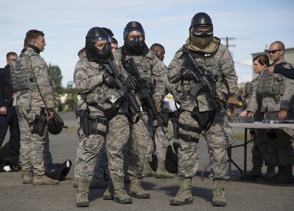 673rd Security Forces Squadron conducts high risk response training