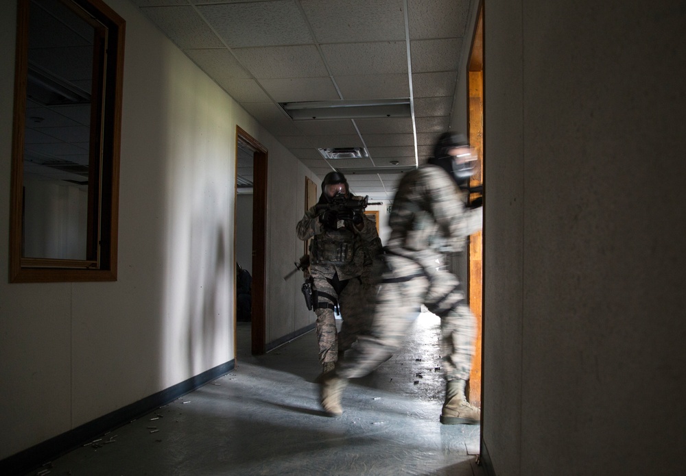 673rd Security Forces Squadron conducts high risk response training