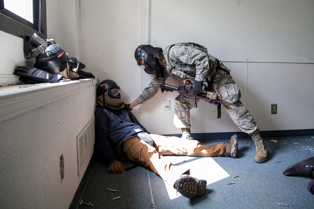 673rd Security Forces Squadron conducts high risk response training