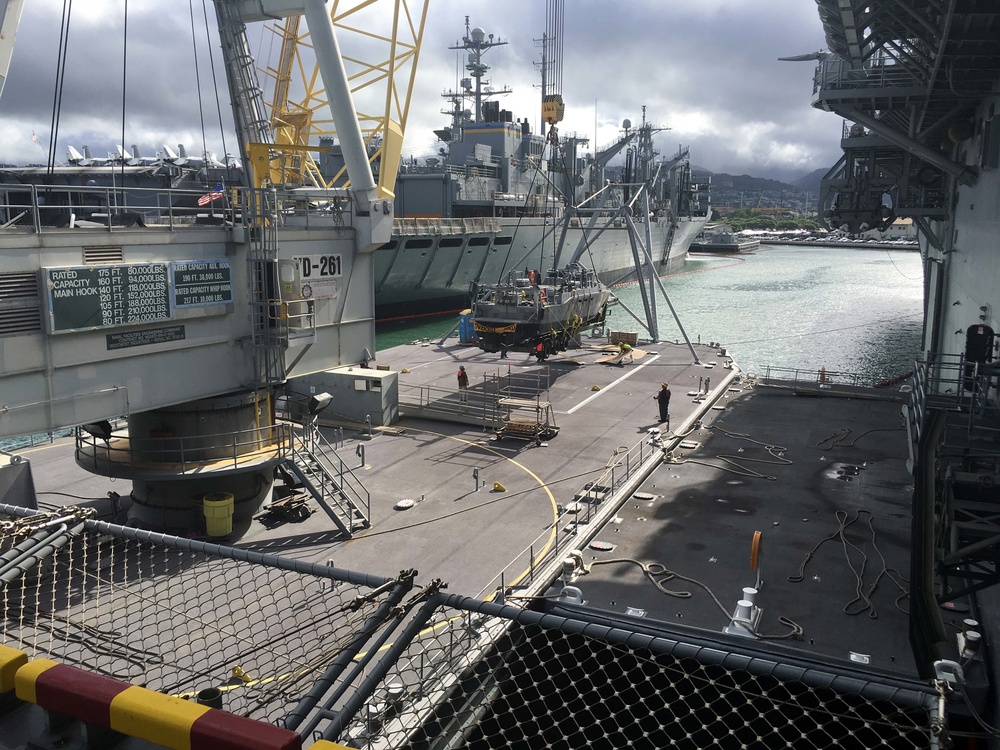 Riverine Command Boat Offload