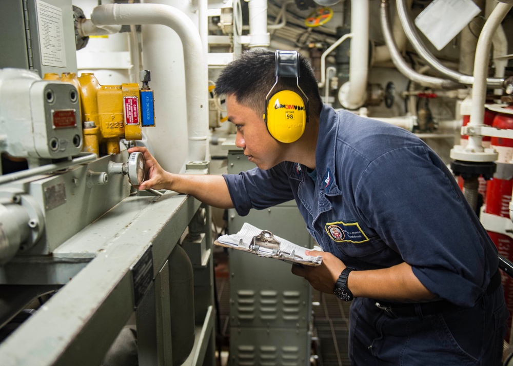 USS STOUT (DDG 55) DEPLOYMENT 2016