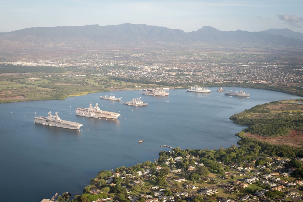 RIMPAC Harbor Aerial Photos