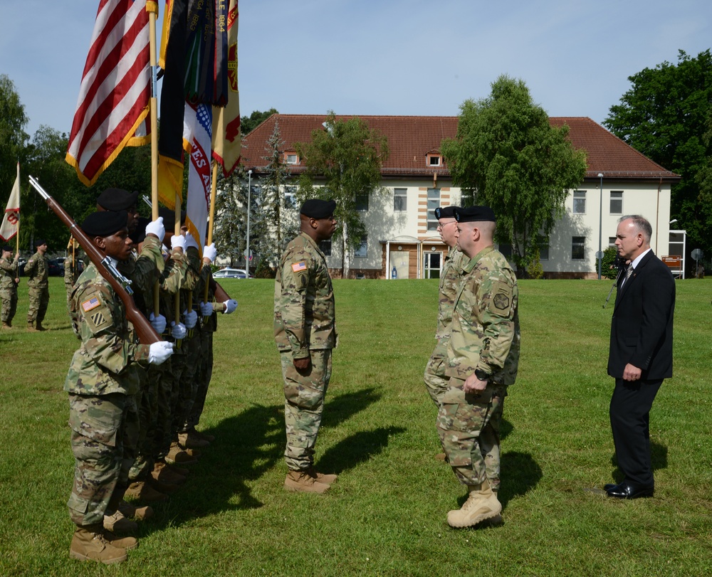 U.S. Army Garrison Rheinland-Pfalz Change of Command