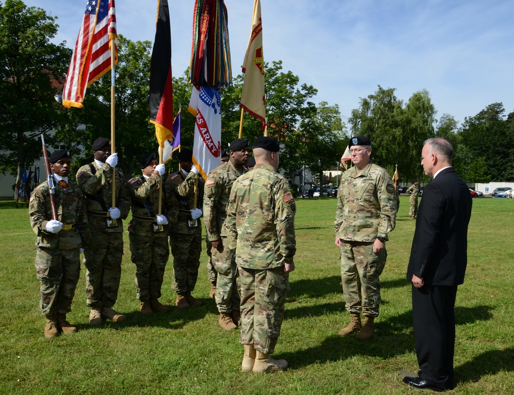 U.S. Army Garrison Rheinland-Pfalz Change of Command