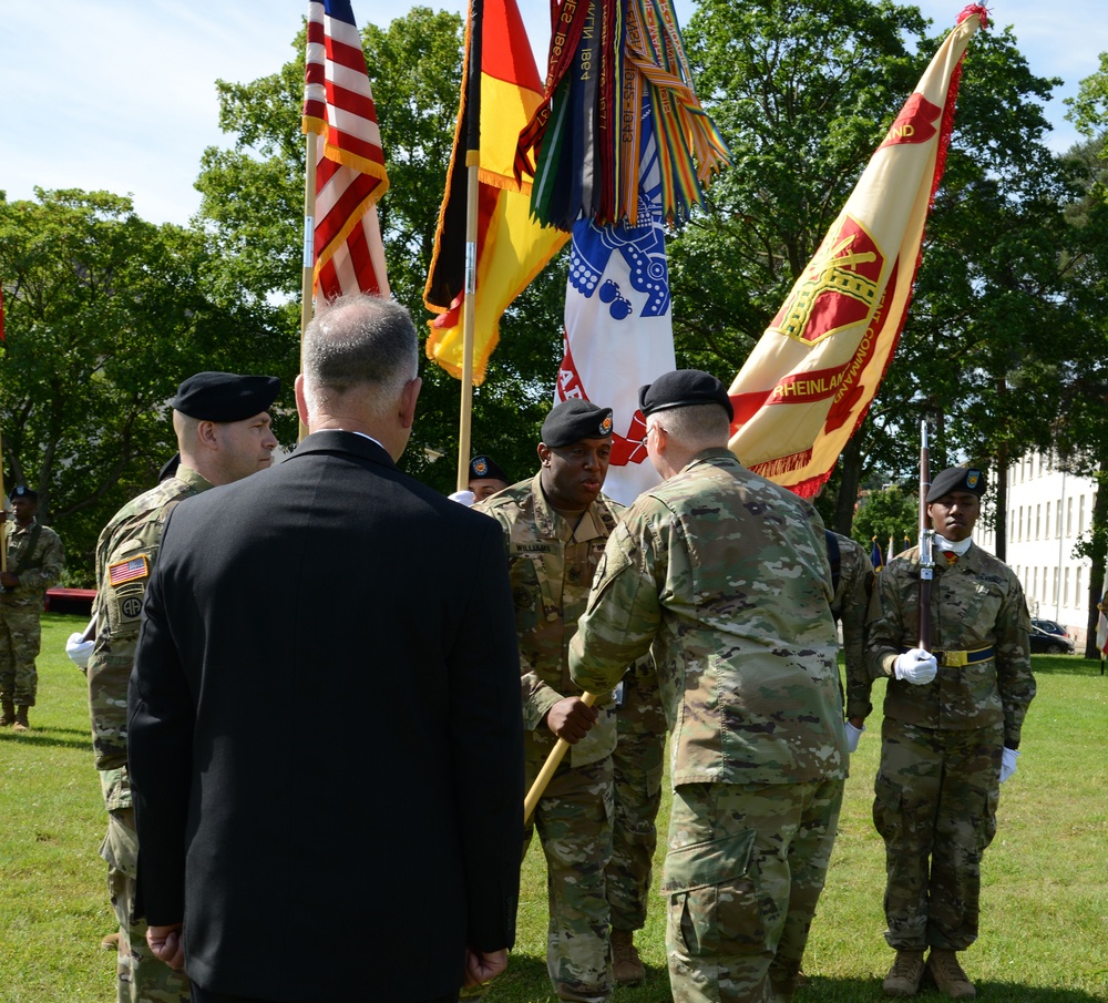 U.S. Army Garrison Rheinland-Pfalz Change of Command