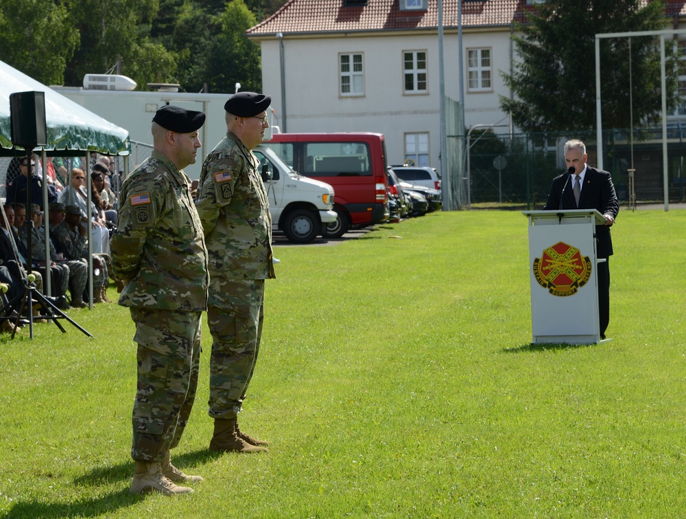 U.S. Army Garrison Rheinland-Pfalz Change of Command