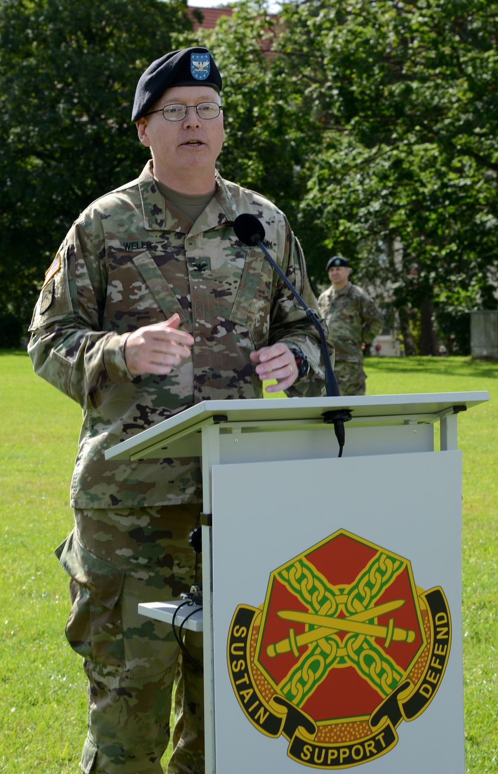 U.S. Army Garrison Rheinland-Pfalz Change of Command