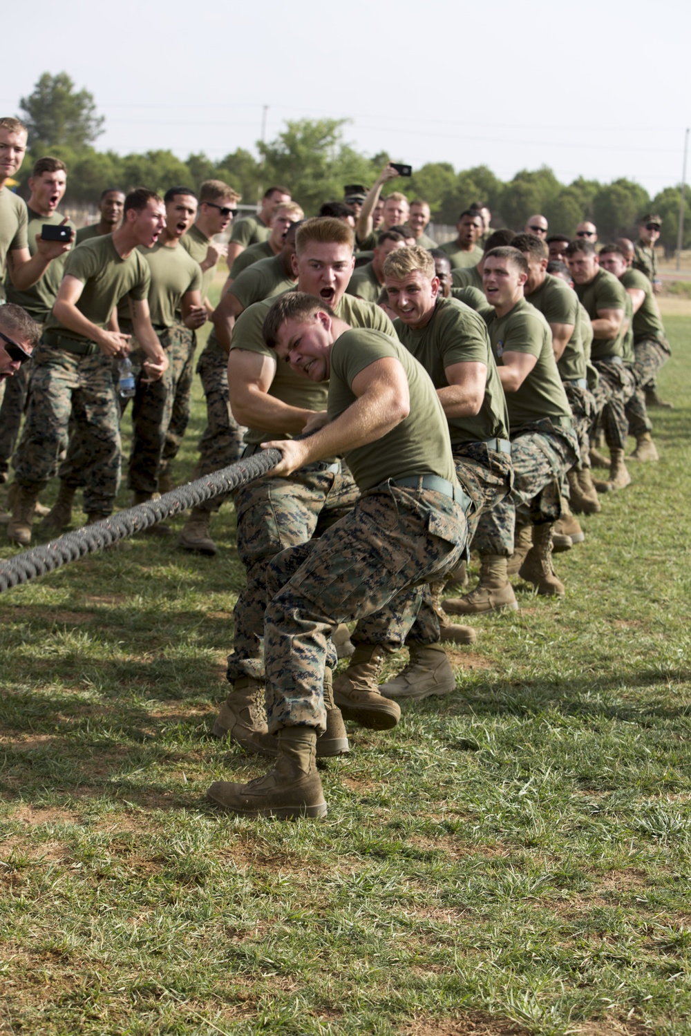 Crisis Response Marines and Spanish Tough it out at Commander's Cup