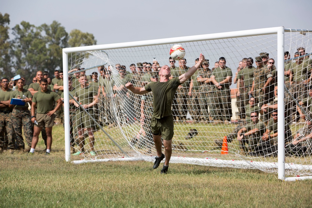 Crisis Response Marines and Spanish Tough it out at Commander's Cup