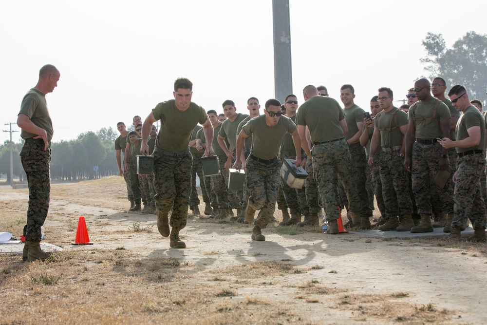 Crisis Response Marines &amp; Spanish tough it out at Commanders Cup