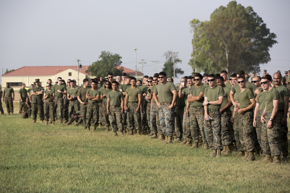 Crisis Response Marines &amp; Spanish tough it out at Commanders Cup