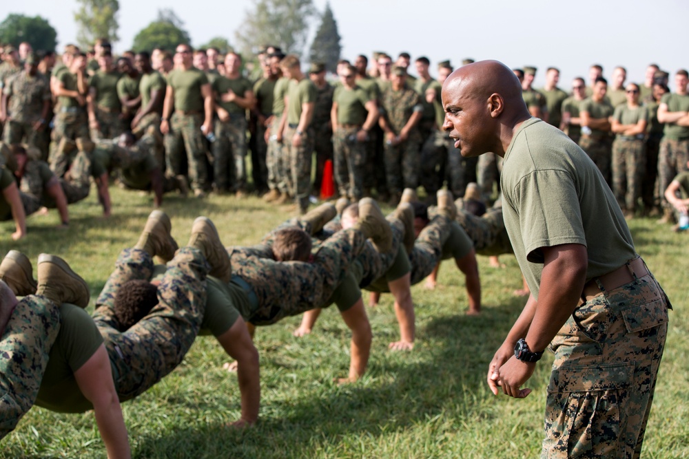 Crisis Response Marines &amp; Spanish tough it out at Commanders Cup