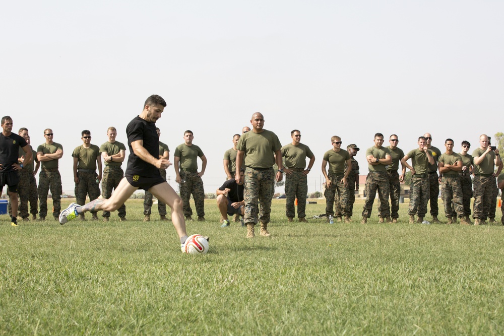 Crisis Response Marines &amp; Spanish tough it out at Commanders Cup